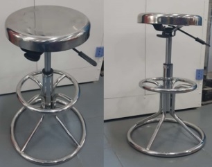 Vật tư khác cho y tế,phòng sạch ( ghế inox có thể tăng giảm độ cao) - vat tu khac cho y te,phong sach ( ghe inox co the tang giam do cao)