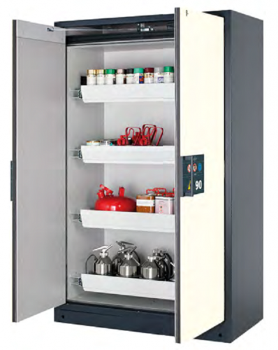 Tủ chống cháy 90/30 phút(dòng Q-FEGASUS-90 2 cánh rộng 1193mm 4 khay) - tu chong chay 90/30 phut(dong q-fegasus-90 2 canh rong 1193mm 4 khay)