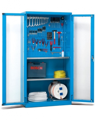 Tủ chứa đồ nghề loại cao 1800mm cửa kính - tu chua do nghe loai cao 1800mm cua kinh